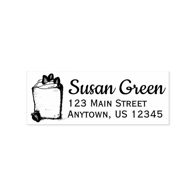 Tampons Encreurs Angel Angelfood Cuisine de gâteau tranche de frais (Impression)