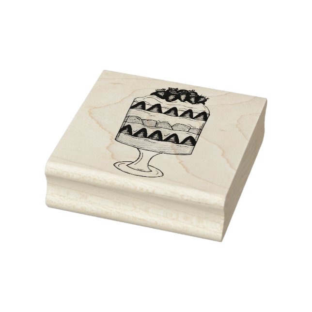 Tampons Encreurs Anglais Trifle Fruit Custsert Cuisine britannique (Tampon)