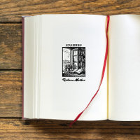 Antique Boite Etching Henri Bacher Ex Libris