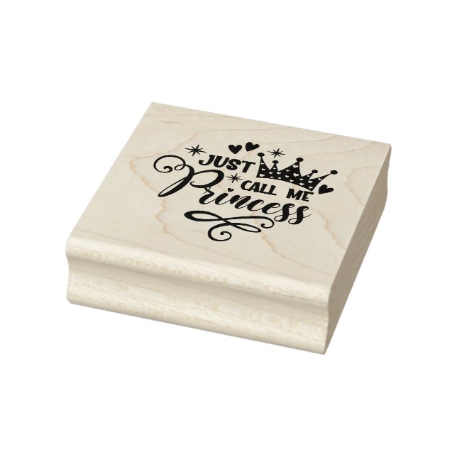 Tampons Encreurs Appelle-moi Princesse Timbre (Tampon)