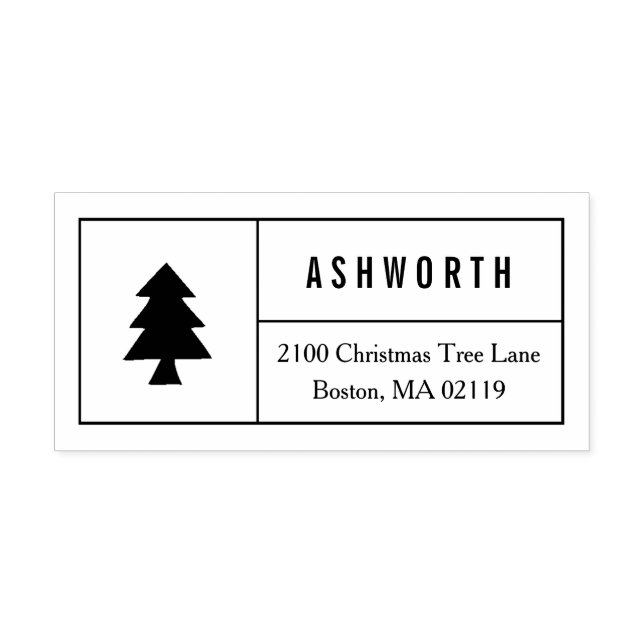 Tampons Encreurs Arbre de Noël (Impression)