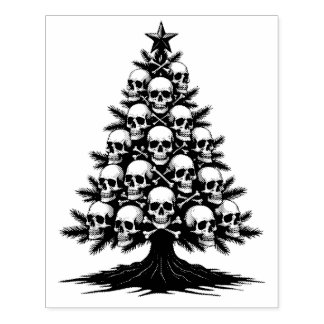 Tampons Encreurs Arbre de Noël gothique II