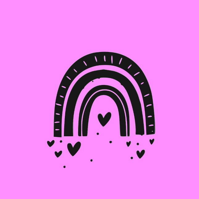 Tampons Encreurs arc en ciel et coeurs (Créateur téléchargé)