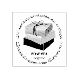 Tampons Encreurs Artisan de cire de soja pour savon