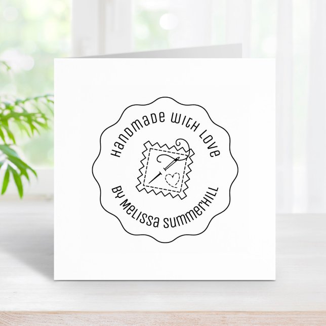 Tampons Encreurs Artisanat à coudre artisanal avec amour Wavy (Créateur téléchargé)