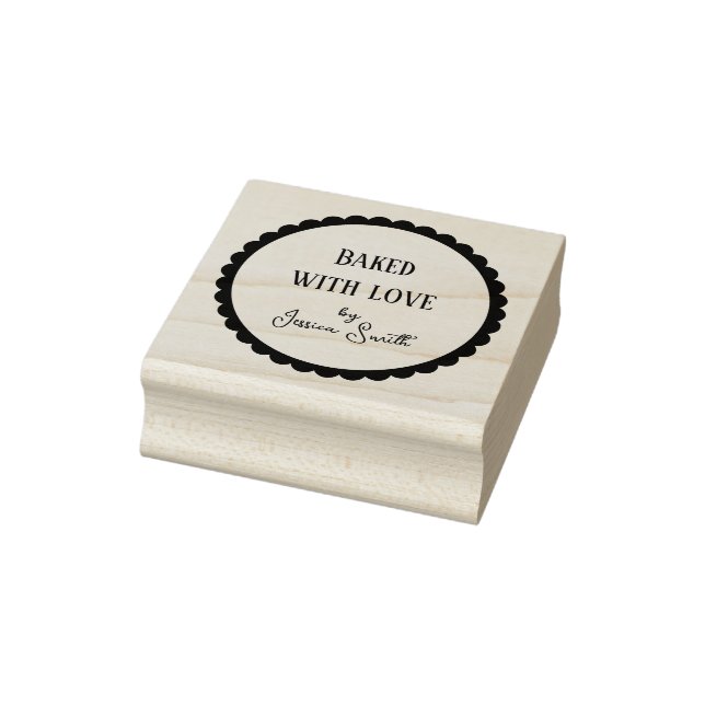 Tampons Encreurs Artisanat de cuisson simple avec amour (Tampon)