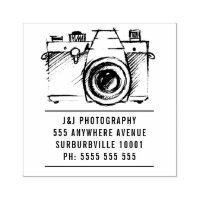 Artiste SLR Caméra de film photographe Timbre en c