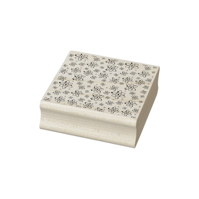 Tampons Encreurs Atoms Rétro Motif d'âge atomique (Tampon)