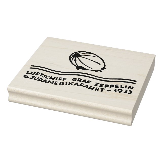 Tampons Encreurs Authentique 1933 Allemagne Zeppelin Airmail Art Ti (Tampon)