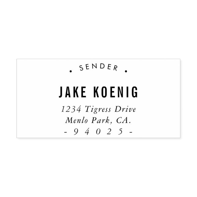 Tampons Encreurs AUTO MODERNE ADRESSE PRE retour à l'expéditeur (Impression)