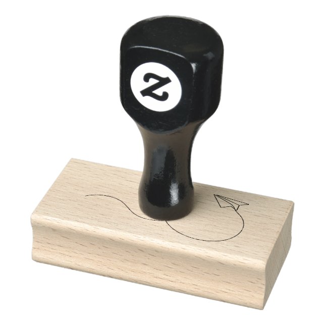 Tampons Encreurs avion volant tiré à la main (Tampon)