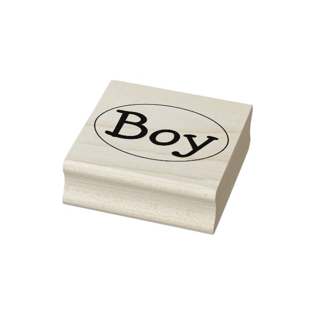 Tampons Encreurs Baby Boy Oval (Tampon)