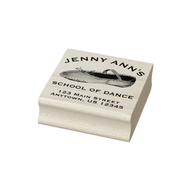 Tampons Encreurs Ballet Dance Studio Enseignant Adresse personnalis (Tampon)
