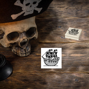 Tampons Encreurs Bateau Pirate Pour Enfants