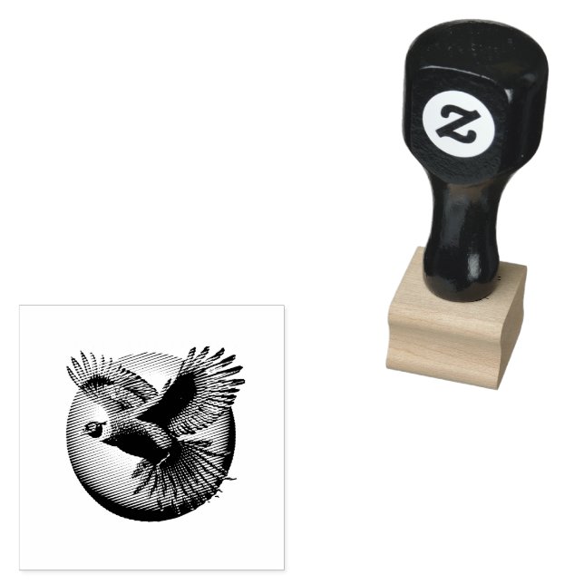 Tampons Encreurs Beau coq de faisan (Tamponné)