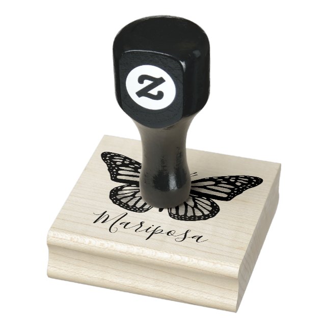 Tampons Encreurs Beau papillon à la main PERSONNALISER IT (Tampon)