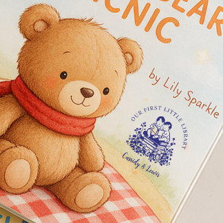 Tampons Encreurs Bébés jumeaux adorables ex-libris LPM26