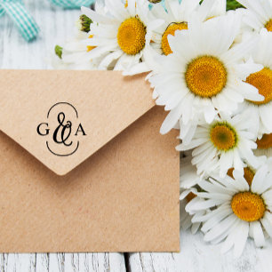 Tampons Encreurs Belle Ampersand 2 Monogramme initial