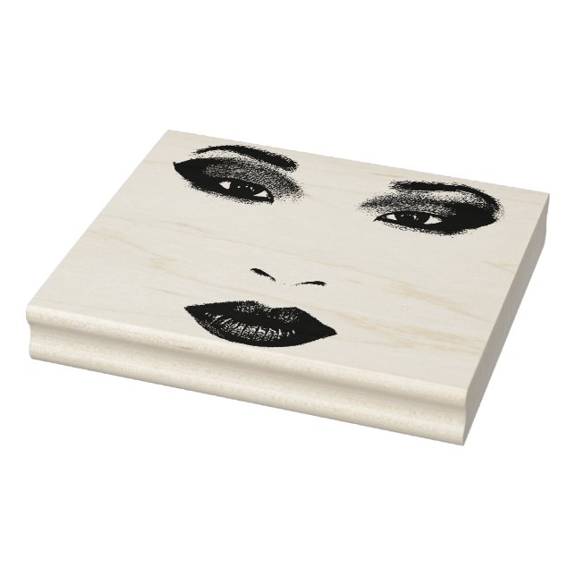 Tampons Encreurs Belle Chine fille Face Art original (Tampon)