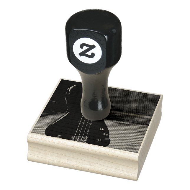 Tampons Encreurs Belle guitare (Tampon)