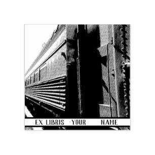 Tampons Encreurs Bibliothèque Photo Ex personnalisée