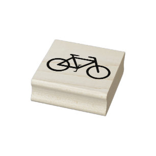 Tampons Encreurs Bicyclette graphique Cachet en caoutchouc de 2 pou