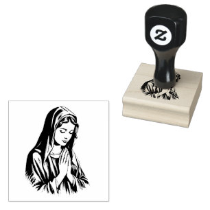Tampons Encreurs Bienheureuse Vierge Mère Marie Catholique Religieu