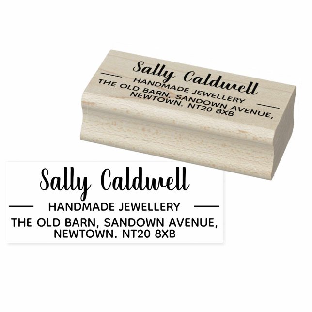 Tampons Encreurs Bijoux artisanaux ou timbre artisanal (Créateur téléchargé)