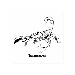 Tampons Encreurs Black hungry scorpion