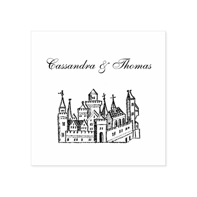 Tampons Encreurs Blason de Château Ancien #2 (Impression)