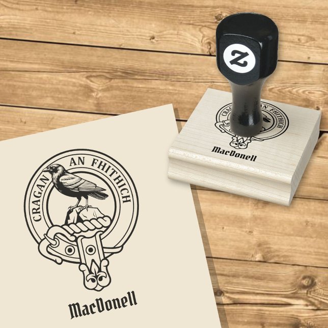 Tampons Encreurs Blason du clan MacDonell de Glengarry (Créateur téléchargé)