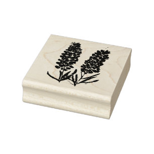 Tampons Encreurs Bluebonnets Fleurs Fleurs sauvages Lupine Texas