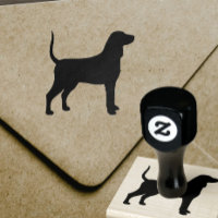 Bluetick Coonhound Chien race Silhouette