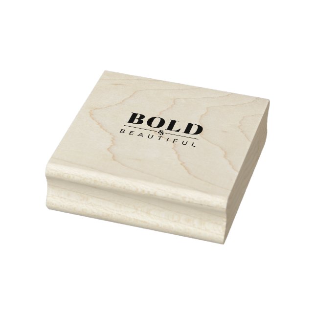TAMPONS ENCREURS BOLD & BEAUTIFUL STAMP (Tampon)