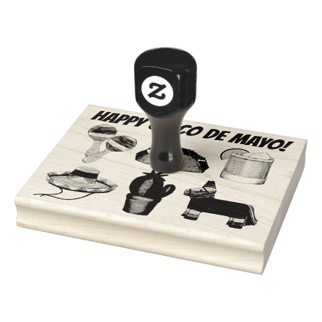 Tampons Encreurs Bonne fête du Cinco de Mayo Fête mexicaine (Tampon)