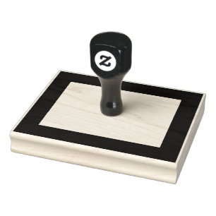 Tampons Encreurs Bordure Super épaisse du rectangle vide simple