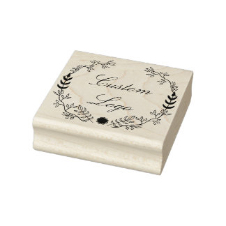 Tampons Encreurs Botanical Rubber Stamps, Floral Rubber Stamp