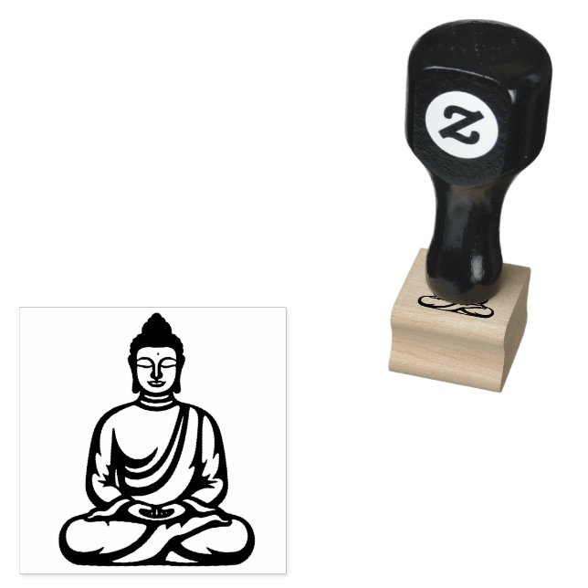 Tampons Encreurs Bouddha zen (Tamponné)