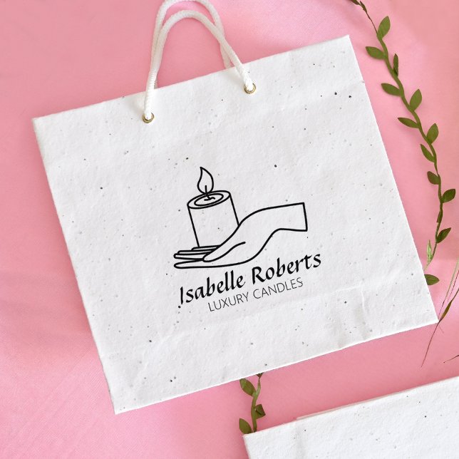 Tampons Encreurs Bougies De Luxe Petite Entreprise, Personnalisé Gr (Créateur téléchargé)