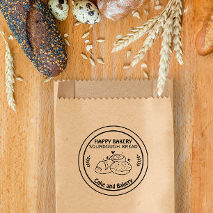 Tampons Encreurs Boulangerie de pain de pâte de pâte de pâte de pât