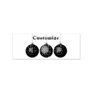 Tampons Encreurs Boules d'ornement de l'arbre de Noël Thunder_Cove