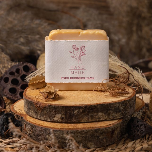 Tampons Encreurs Bouquet botanique artisanal Floral Wreath Business (Créateur téléchargé)