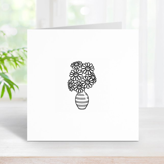 Tampons Encreurs Bouquet Vase 2 Fleurs de marais (Créateur téléchargé)