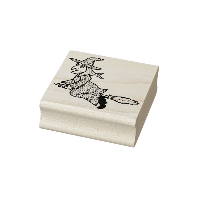 Tampons Encreurs Broom à balai 2 illustration timbre d'art (Tampon)