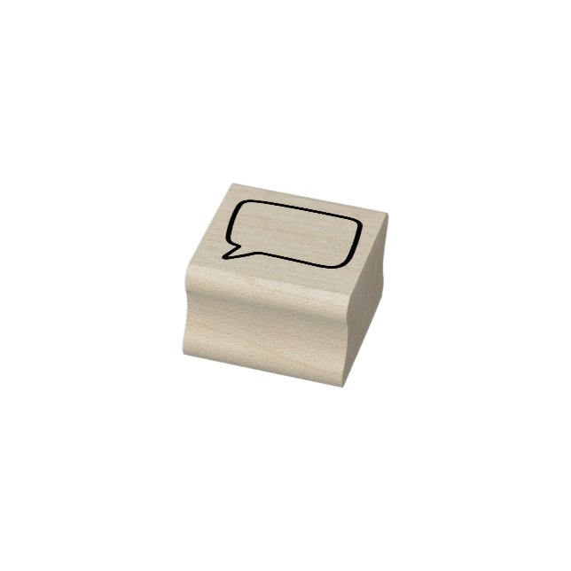 Tampons Encreurs Bulle de dialogue artisanale (Tampon)