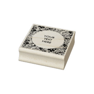 Tampons Encreurs Cadre carré flower power I + vos idées