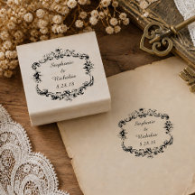 Cadre de texte personnalisé vintage