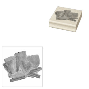 Tampons Encreurs Calabaza en Tacha Mexicaine Citrouille à canne Des