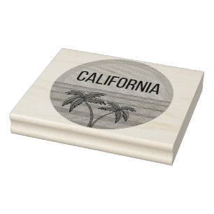 Tampons Encreurs California Cute Design Idées Cadeau Coucher de so