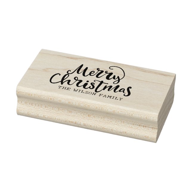 Tampons Encreurs Calligraphie de Noël Joyeux Noël (Tampon)